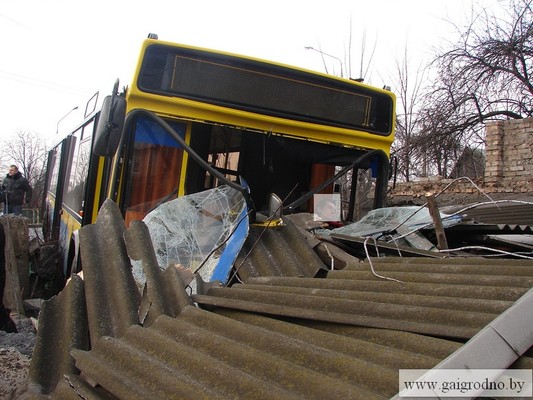 Водитель автобуса умер за рулем в Гродно