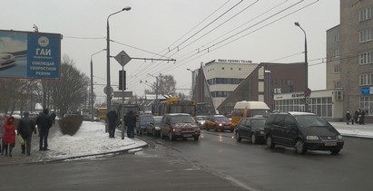 Авария на советских пограничников в Гродно