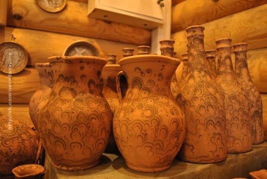 Глиняные кувшины, глина, Дудутки, фото Гелей Илья