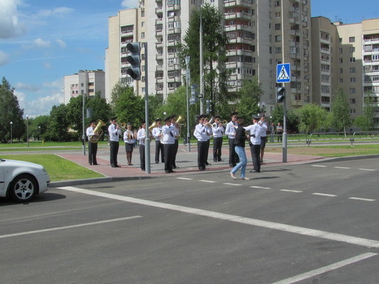 В Гродно после руконструкции открылась улица Победы