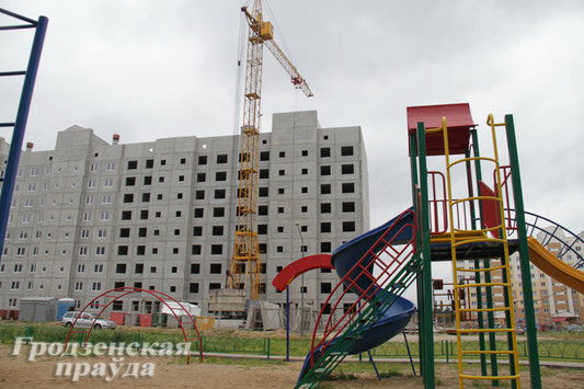 В Гродно строится первый арендный дом