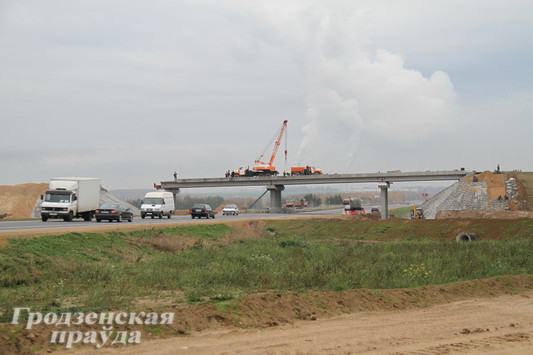 Путепровод М-6 Гродно