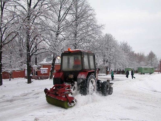 Уборка снега в Гродно