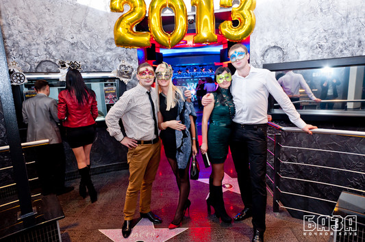 Новый год в ночном клубе База 2013
