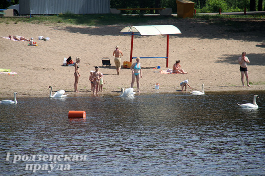 Пляжный сезон в Гродно