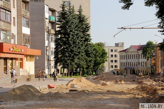 Реконструкция улицы Дзержинского