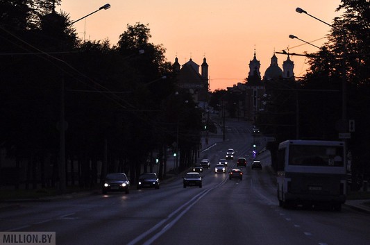 Проспект Космонавтов в Гродно