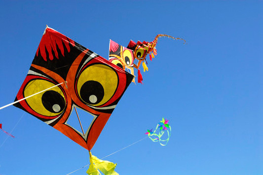 Фестиваль воздушных змеев в Гродно