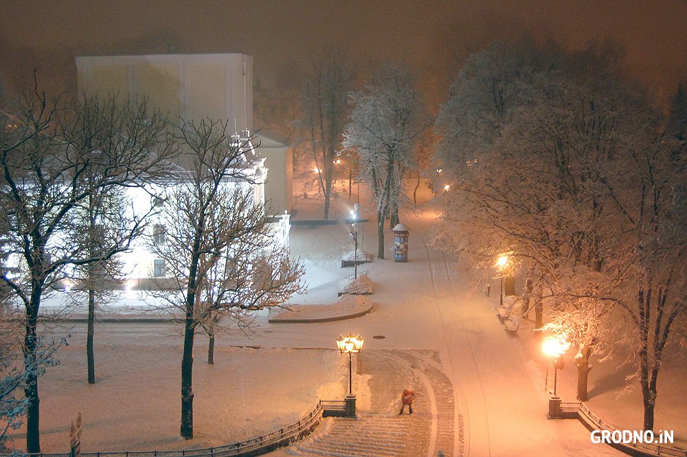 Гродно зимой фото