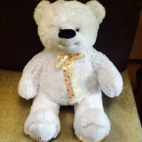 Медведь белый 85 см