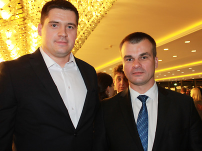 С Министром юстиции О.Л. Слижевским
