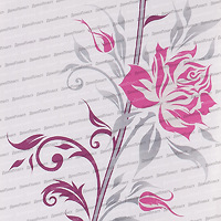 Роза бледно-пурпурная