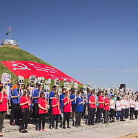 День Победы на Кургане славы в Гродно 2016
