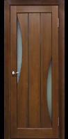 Межкомнатная дверь 50-80-2 ЧО орех, цвет на выбор, производство: РБ