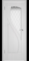 Межкомнатная дверь Камелия ПО, цвет: белоснежный, производство: Zadoor