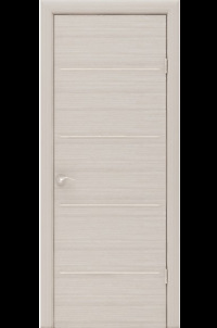 Межкомнатная дверь М4, цвет: белёный дуб серии Перфектлайн, производство: Ростра Россия