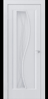 Межкомнатная дверь Маргарита ДО, цвет: белоснежный, производство: Zadoor