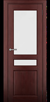 Межкомнатная дверь Бостон ДО, цвет на выбор: орех, венге, махагон, производство: РБ