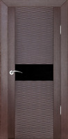 Межкомнатная дверь D-2 Бриз, цвет: венге, производство: Ростра Россия