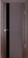 Межкомнатная дверь D-4 Бриз, цвет: венге, производство: Ростра Россия