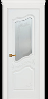 Межкомнатная дверь Испания, ДО, белая эмаль, производство: Эмалит