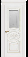 Межкомнатная дверь Премьер, ДО, белая эмаль, производство: Эмалит