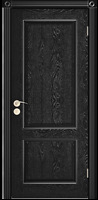 Межкомнатная дверь Шервуд Черная Эмаль глухая, производство: Вист