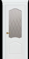 Межкомнатная дверь Танго ДО, белая эмаль, производство: Эмалит