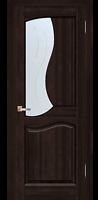 Межкомнатная дверь Верона ДО/ДГ, цвет на выбор: бренди, венге, медовый орех, производство: РБ
