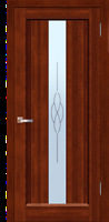 Межкомнатная дверь Версаль ДО, цвет: махагон, производство: РБ