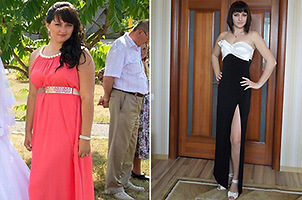 Моргович Анна, 26 лет. До — 74 кг, после — 64 кг. Минус 8 кг за 2,5 месяца.