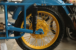 Мотоцикл Урал, применялся в органах ГАИ в 60-80-х годах