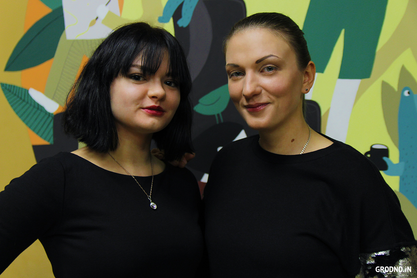 Валерия Молокович (слева) и Дарья Нечай (справа)