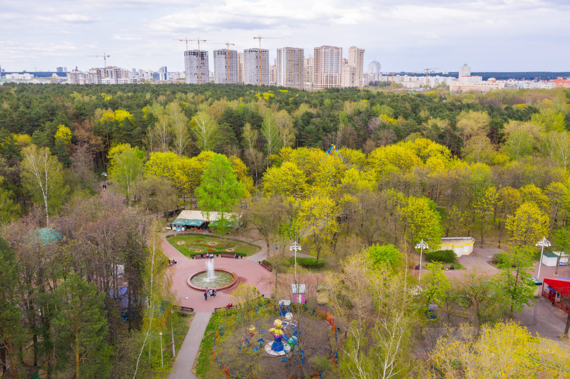 Парк челюскинцев план